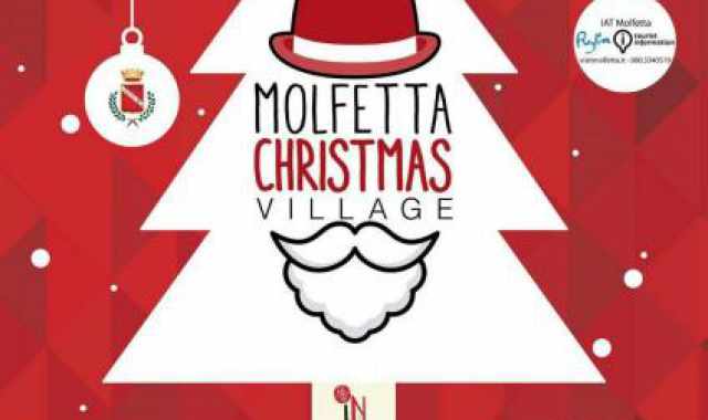 ''Molfetta Christmas Village'': un mese di degustazioni e artigianato in piazza Garibaldi
